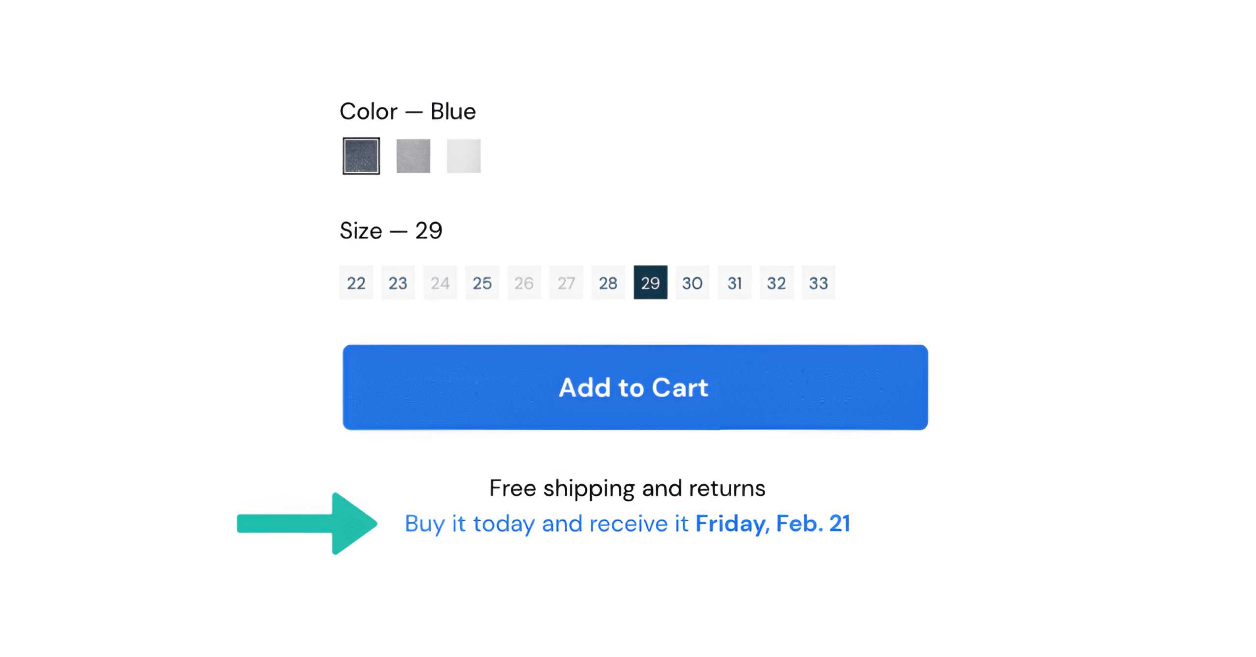 Adding a Delivery Promise